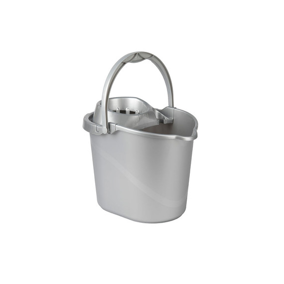 Cubo Fregona 14L Silver