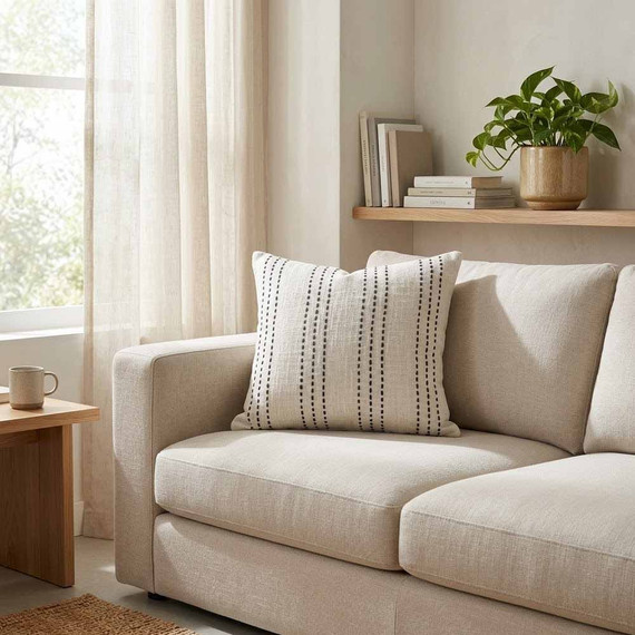 Cojin 20 x 20 Natural Berin