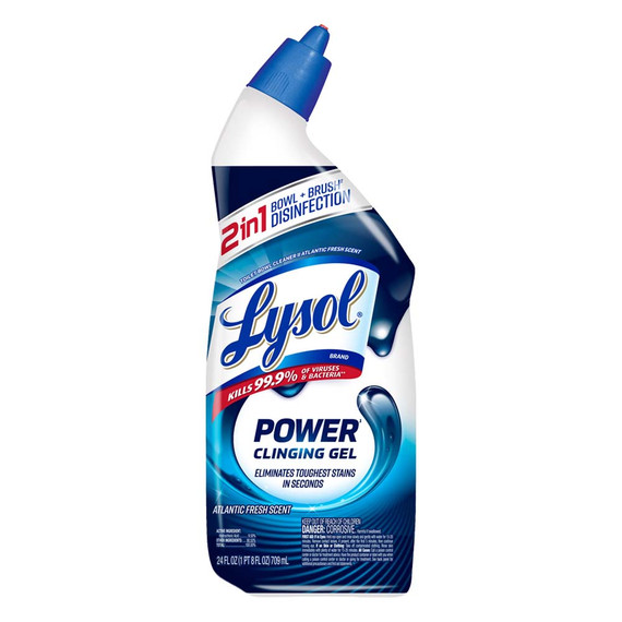 Lysol Power Toilet Bowl Cleaner Clinging Gel