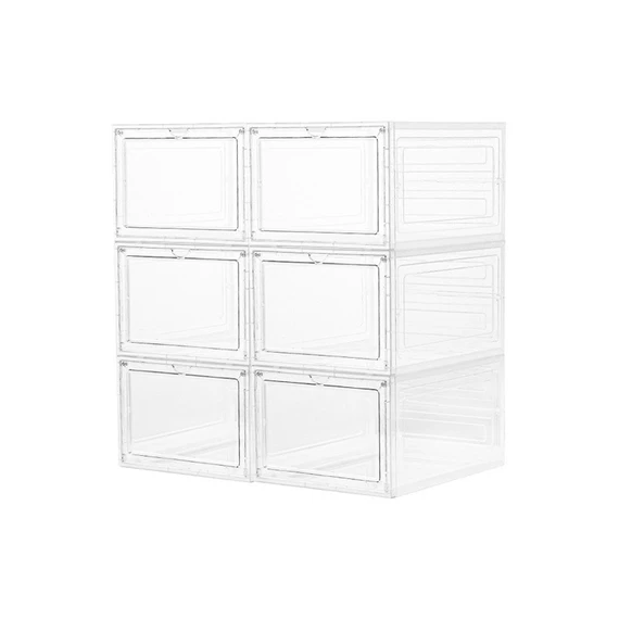 Cajas Plasticas Para Zapatos 6 Pares