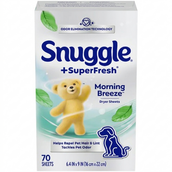 Snuggle Plus Morning Breeze 70ct