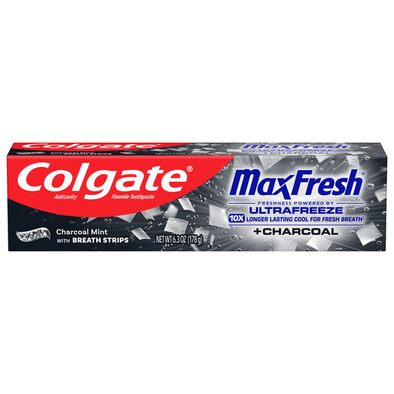 Colgate Max Fresh Charoal 6.3oz