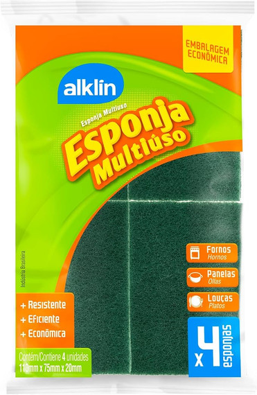 Alkin Esponja Multiuso 4pcs