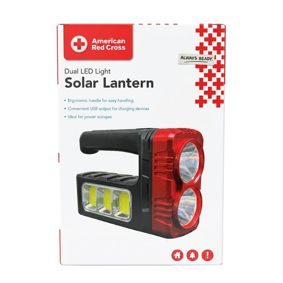 Linterna Solar Dual Led