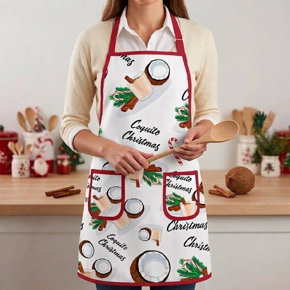 Delantal De Cocina Navideña