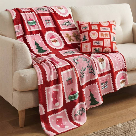 Frisa con Cojín Navideño Bundle