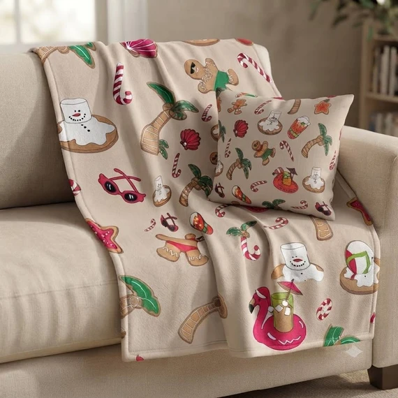 Frisa con Cojín Navideño Bundle