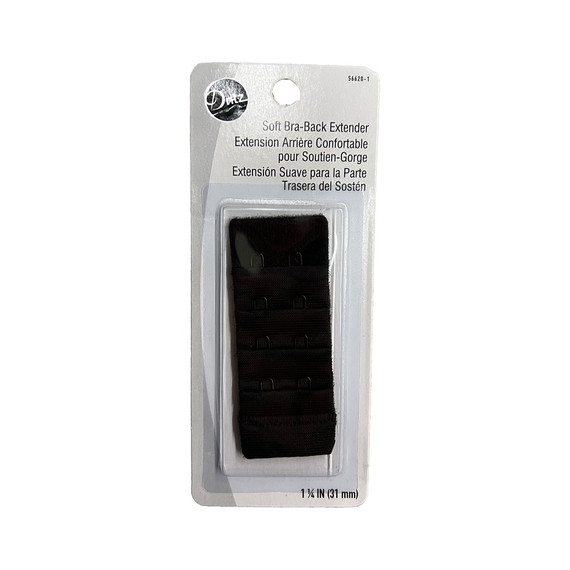 Soft Bra-Extender 1,1/4" Black