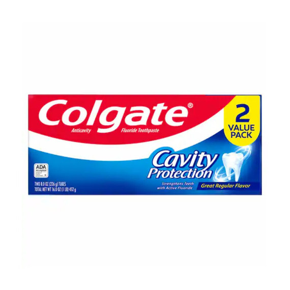 Colgate cavity Protection 8 oz c/u 2 pack