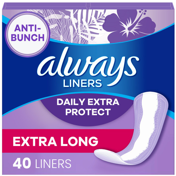 Always Liners Daily Extra Protect XL