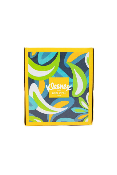 Kleenex anti-viral facial tissu 55 qyt