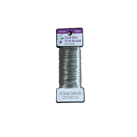 Alambre Floral (26 gauge) 270 ft