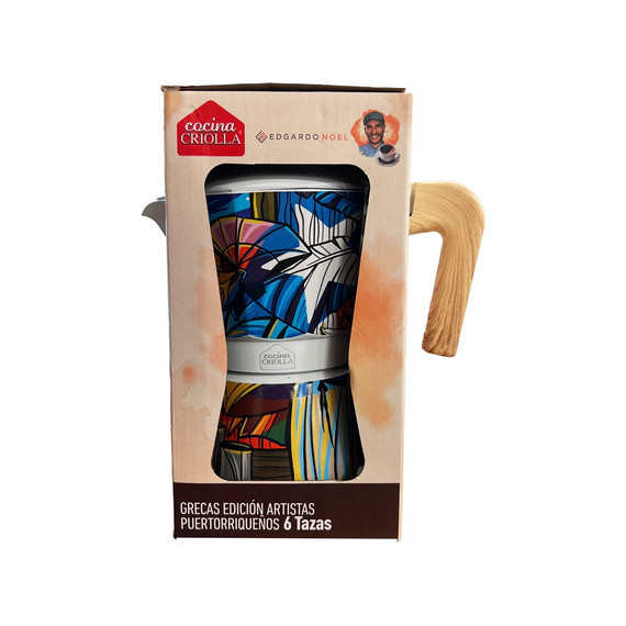 Greca edición Edgardo Noel limitada artistas puertorriqueños 6 tazas