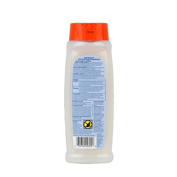 Hartz Ultra Guard Shampoo Mata Pulgas y Garrapatas Avena 18fl oz