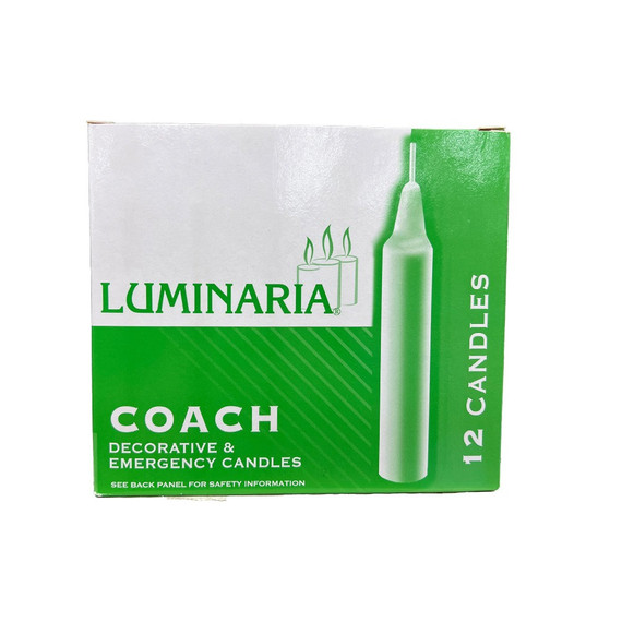 Velas Luminaria Coach 660 g 12 ct
