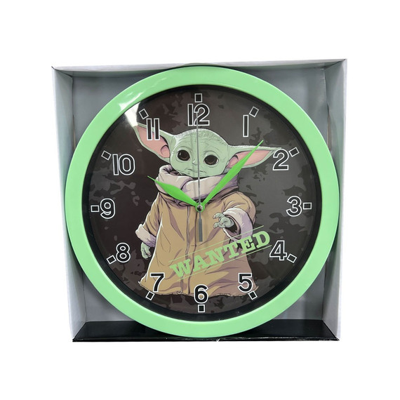 Reloj de Pared 10" Baby Yoda