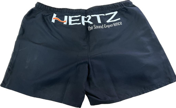 HERTZ MENS BLACK SWIM SHORTS - XXL