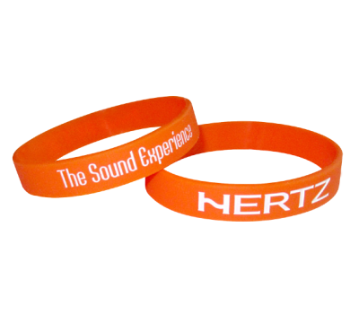HERTZ ORANGE BRACELET - RUBBER WRISTBAND