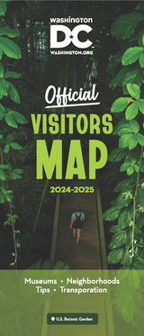 This product is the Official Visitors Map, printed Fall 2024.  The annual map is packed with all you need to plan your next trip to the nation's capital, including directions to neighborhoods, attractions, tours, restaurants and hotels. Please allow 7-10 business days for your order to ship.