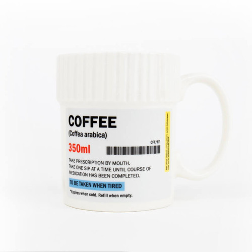 Caffeine Pill Pot Coffee Mug