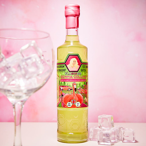 Gemma Collins Kiwi & Lime Premium Gin Liqueur - Zymurgorium Gin FlaGINgo