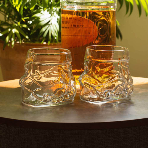 Star Wars Set of 2 Original Stormtrooper Whiskey Glasses