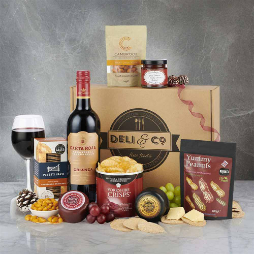 Wine and Cheese Crate