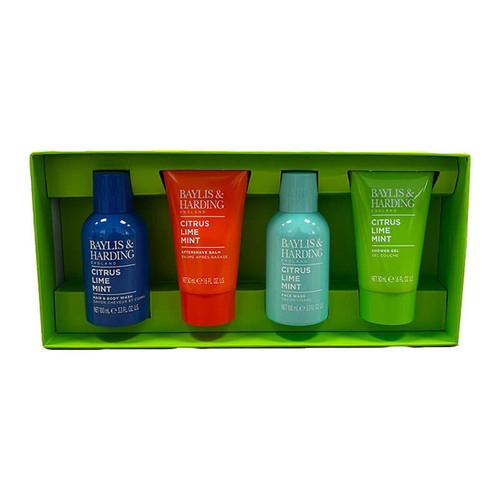 Baylis & Harding Citrus, Lime & Mint Men's Refreshing Travel Essentials Gift Set