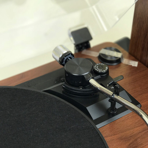 Camden - Teak Record Player And Speakers