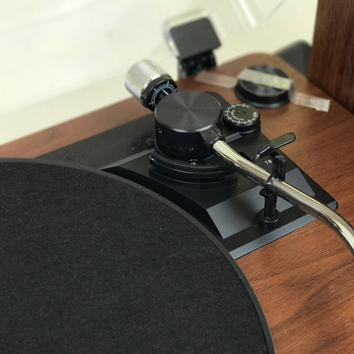 Camden - Teak Record Player And Speakers