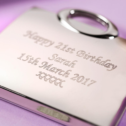 Personalised Handbag Compact Mirror