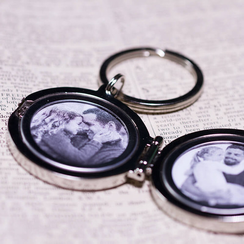 Personalised No1 Dad Keyring