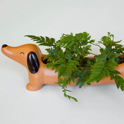 Daschund Planter