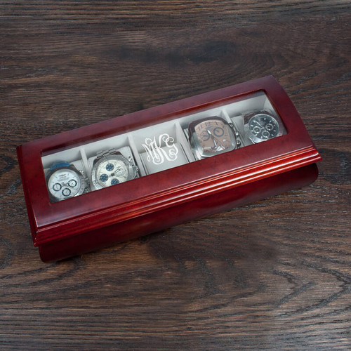 Personalised Wooden Watch Case