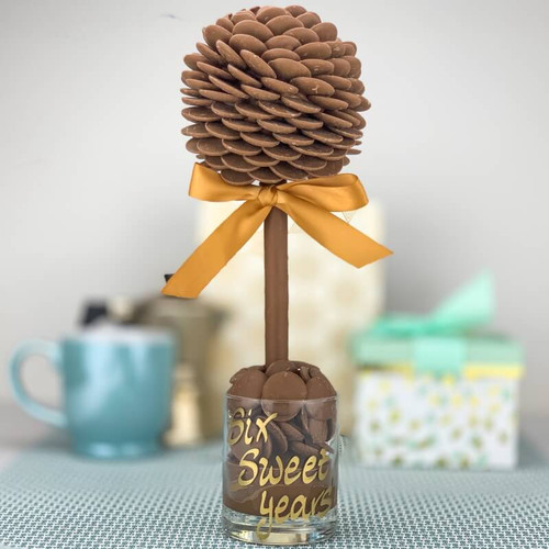 Personalised Chocolate Button Sweet Tree