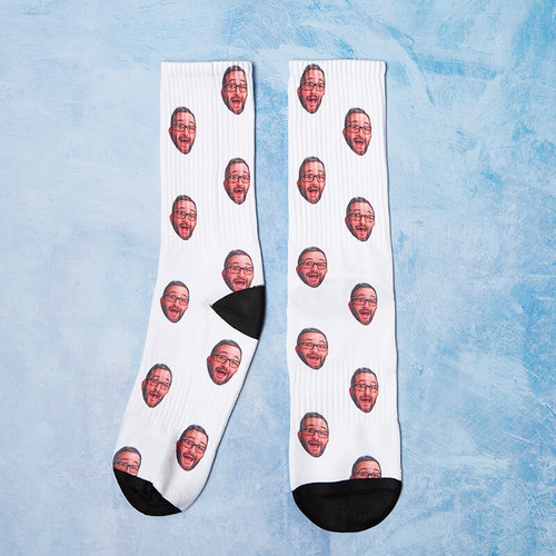 Personalised Face on Socks