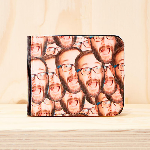 Personalised Multi Face Photo Wallet