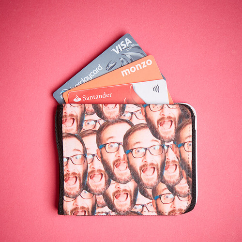 Personalised Multi Face Photo Wallet