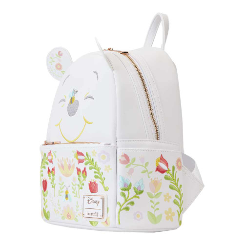 Loungefly Disney Winnie the Pooh Cosplay Folk Floral Mini Backpack