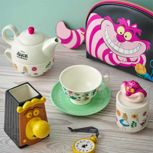 ALICE IN WONDERLAND Miniature Collector's Tea Set, (Teapot