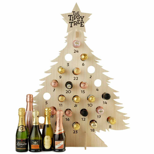 Spicers of Hythe Tall Tipsy Tree with Fizz Advent Calendar