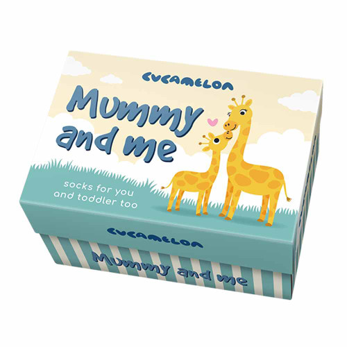 Mummy & Me Giraffe Socks