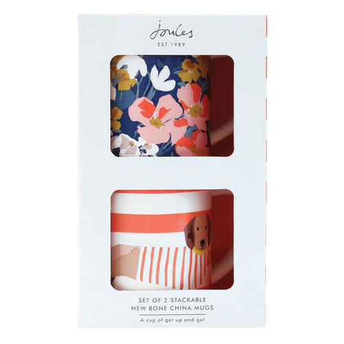 Joules Stackable Mug Gift Set