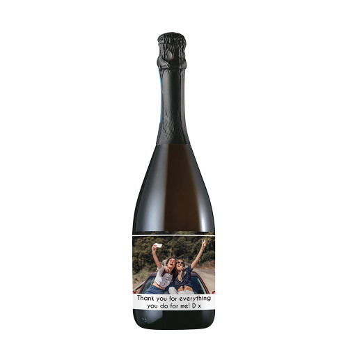 Personalised Photo Upload Bottle of Prosecco