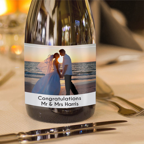 Personalised Photo Upload Bottle of Prosecco