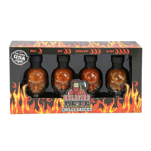 Chilli Sauce Mini Skulls x 4 52ml