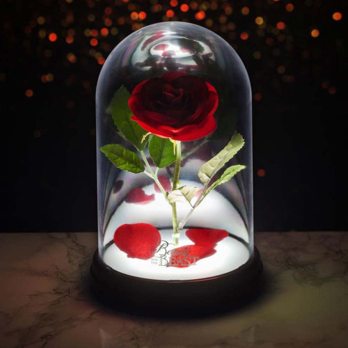 Disney Beauty And The Beast Enchanted Rose Light