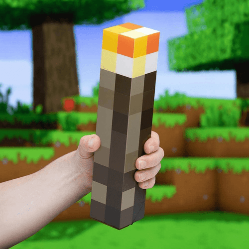 Minecraft Light Up Wall Torch