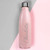 Personalised Pink Metal Insulated Drinks Bottle