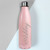 Personalised Pink Metal Insulated Drinks Bottle